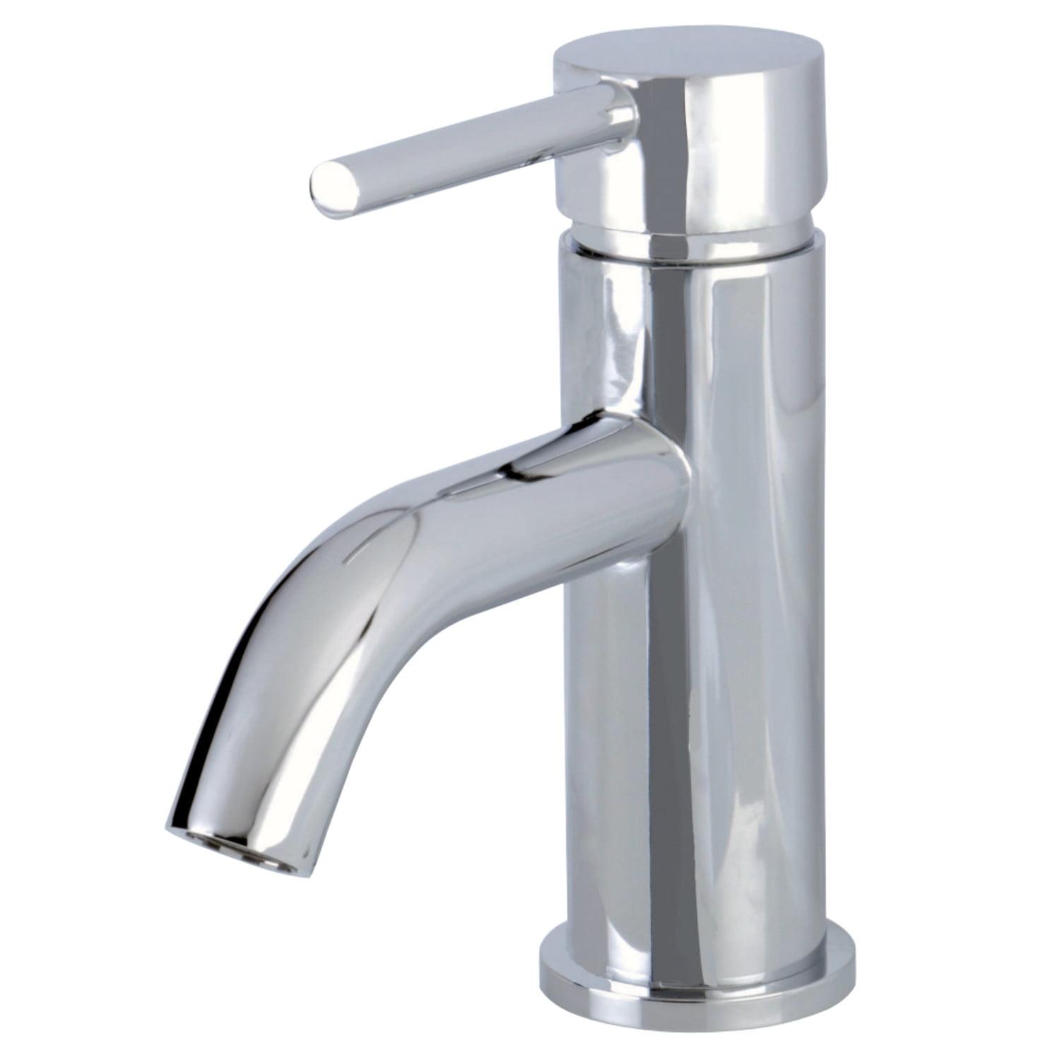 Kingston Brass Concord Single-Handle 1-Hole Deck Mount Bathroom Faucet with Push Pop-Up