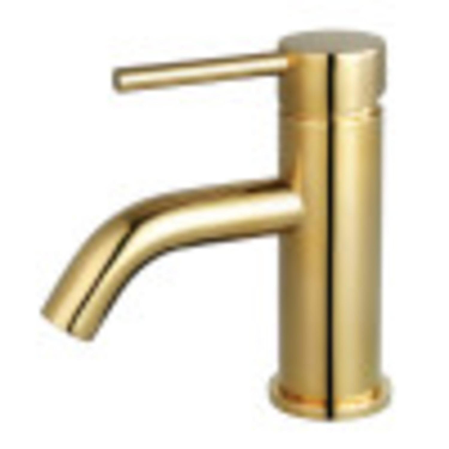 Kingston Brass Concord Single-Handle 1-Hole Deck Mount Bathroom Faucet with Push Pop-Up