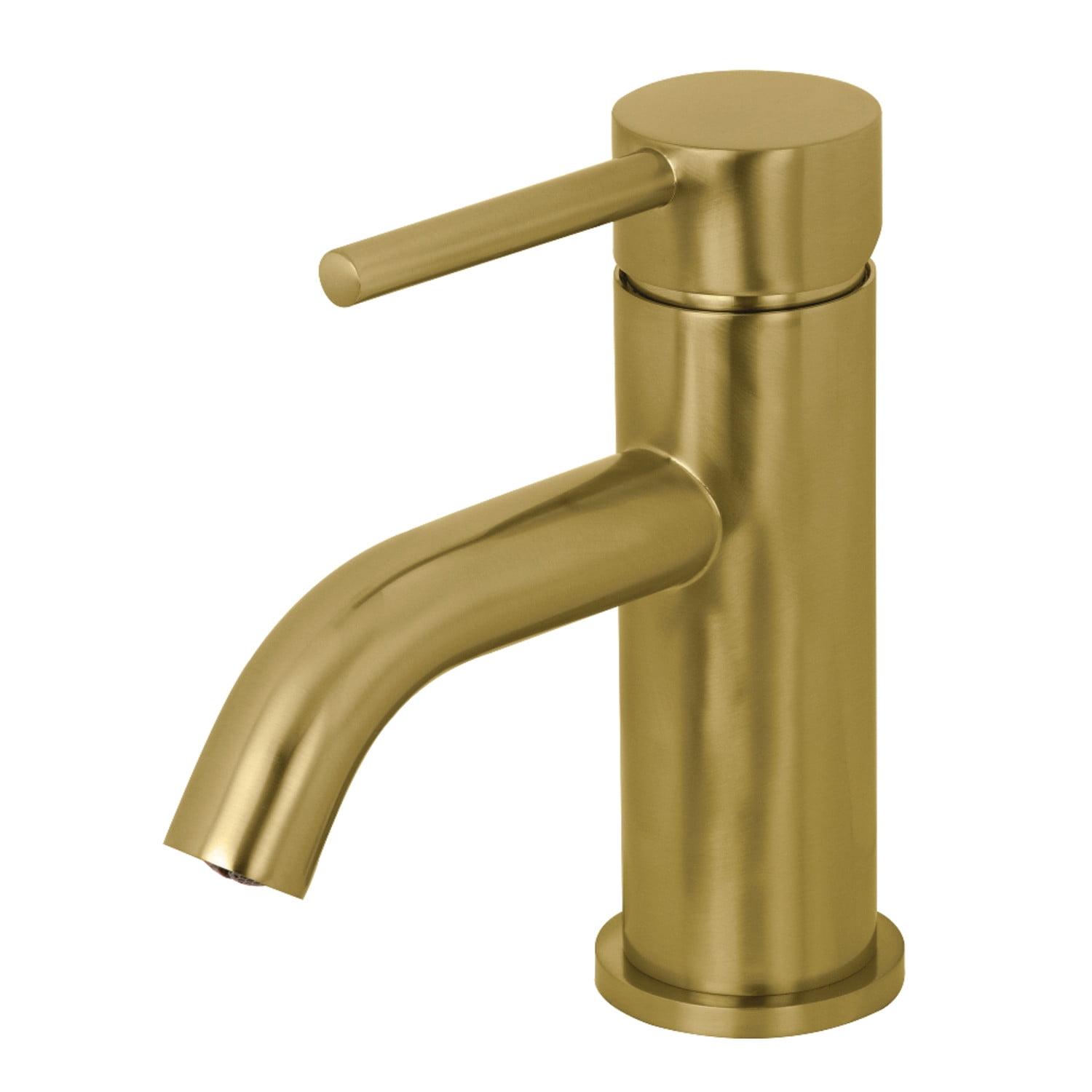 Kingston Brass Concord Single-Handle 1-Hole Deck Mount Bathroom Faucet with Push Pop-Up