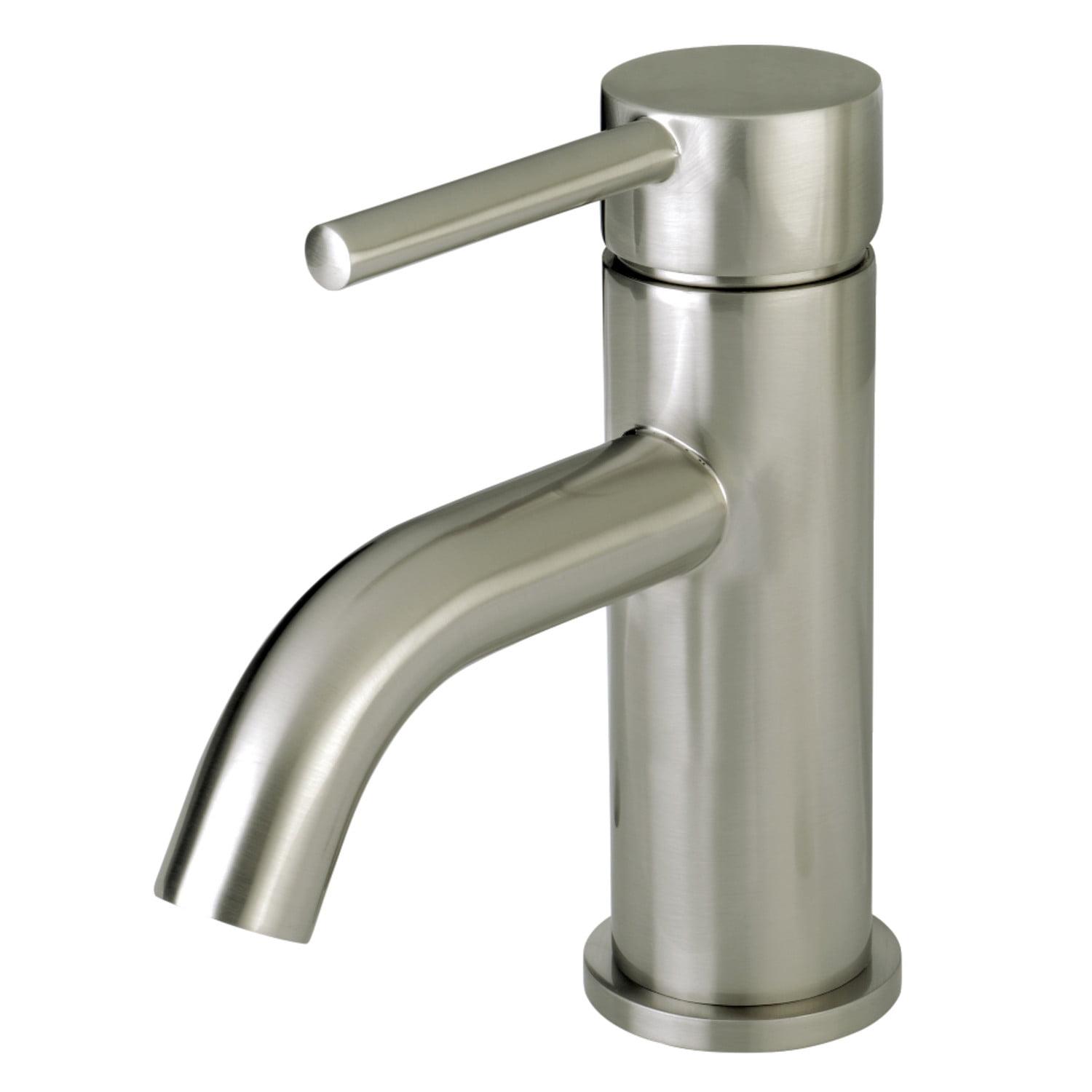 Kingston Brass Concord Single-Handle 1-Hole Deck Mount Bathroom Faucet with Push Pop-Up