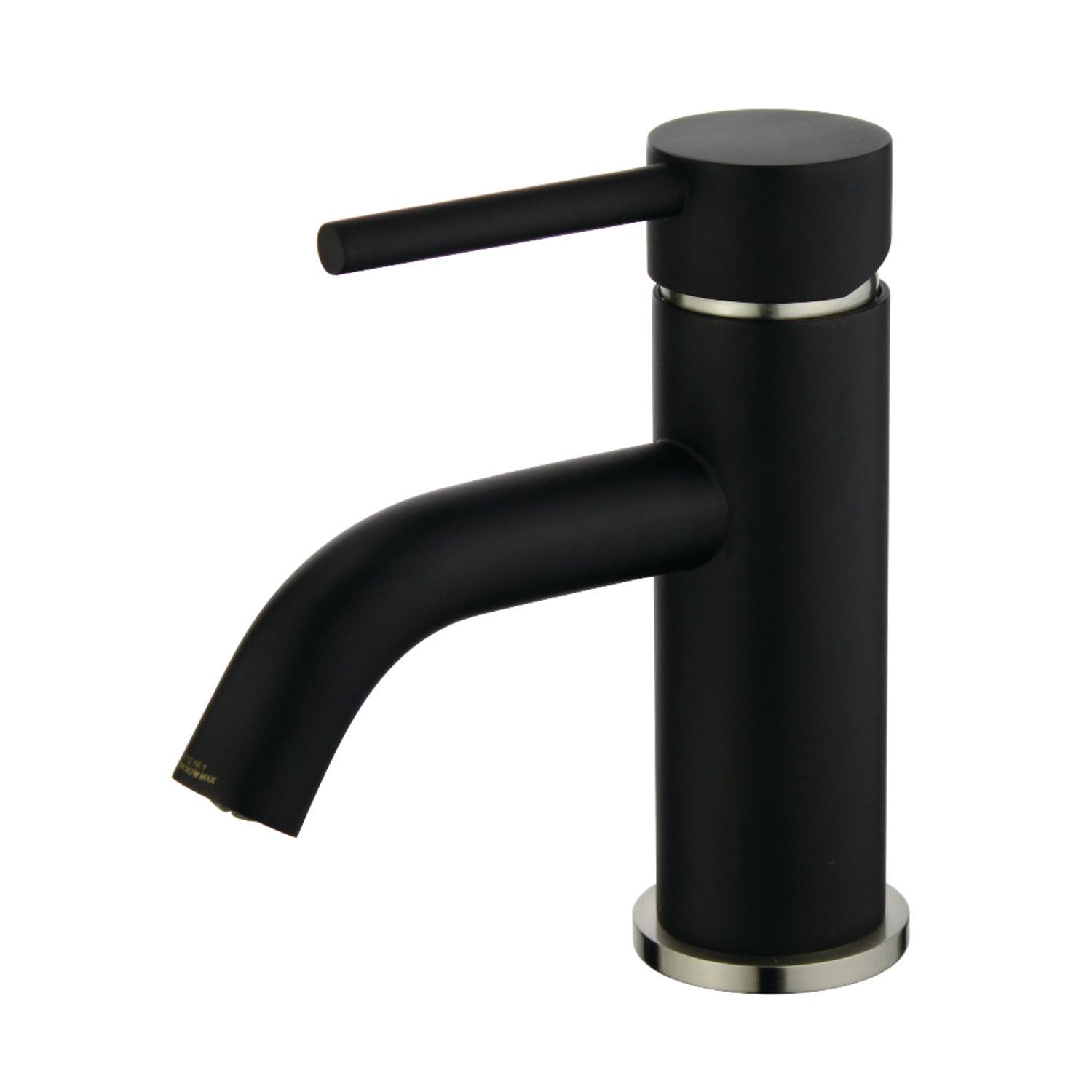 Kingston Brass Concord Single-Handle 1-Hole Deck Mount Bathroom Faucet with Push Pop-Up