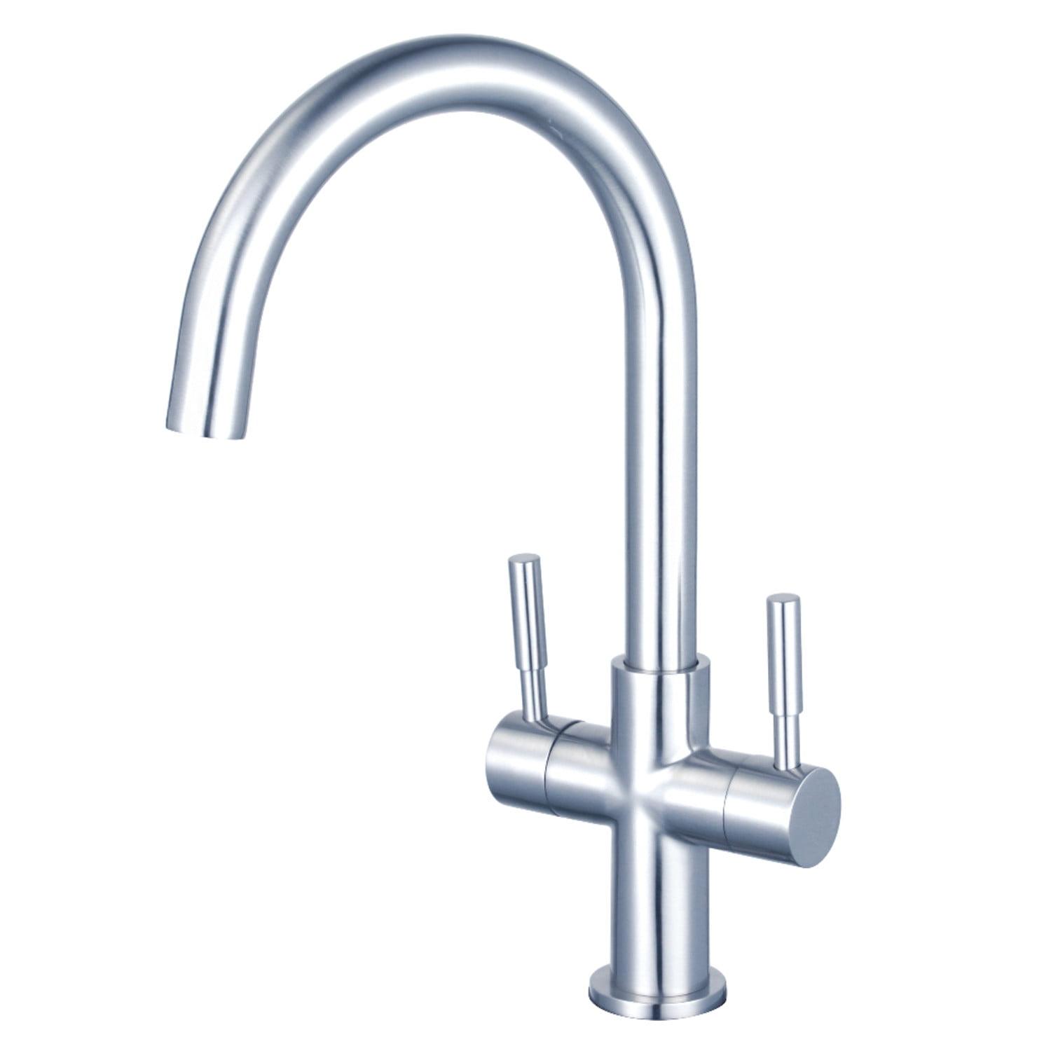 Kingston Brass Concord Two-Handle 1-Hole Deck Mount Vessel Faucet