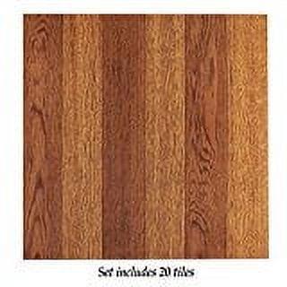 Baldosa de Vinilo de Madera Dura de Roble Mediano Falso