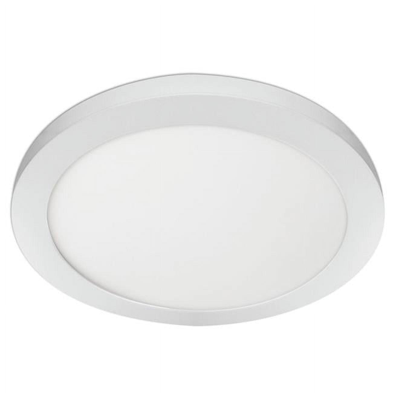 Feit Electric Flush Mount LED Round Flat Panel Light, White