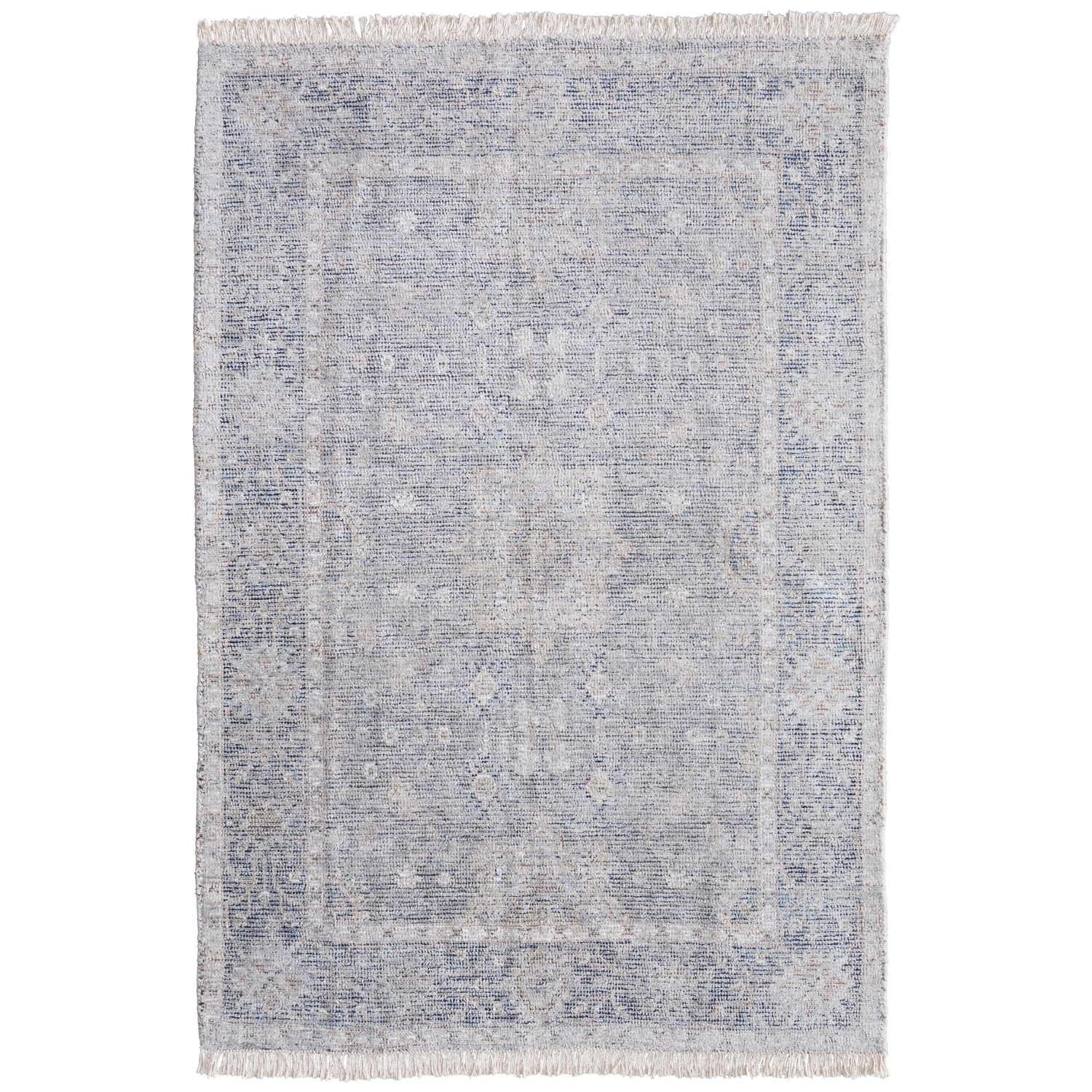 Caldwell Transitional Distressed Gray/Blue/Taupe Area Rug
