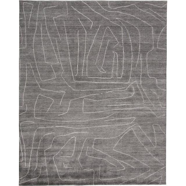 Orwell Hand-Tufted Gray/Ivory Area Rug