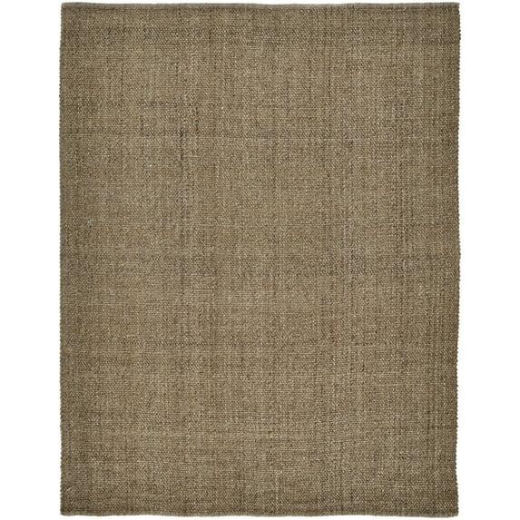 Feizy Naples Transitional Solid, Brown, 10' x 14' Area Rug Stain Fade Resistant Handmade Casual Stripes Floor Rug for Living room Bedroom