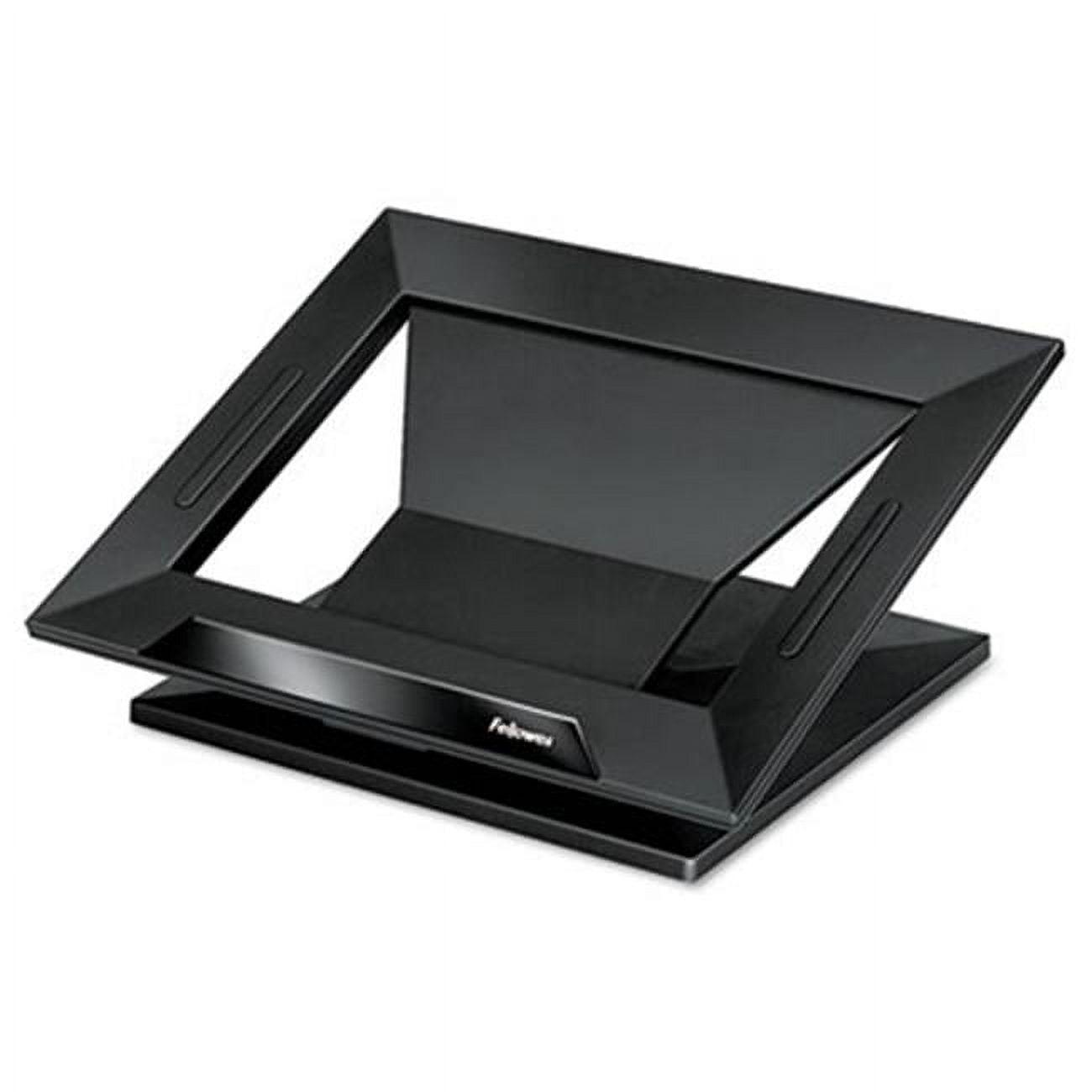 Fellowes 8038401 Designer Suites Laptop Riser, 13 1/8 x 11 1/8 x 4, Black