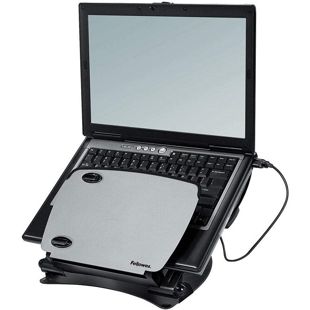 Fellowes Professional Series Laptop Workstation w/ 4 USB Ports, Open Box