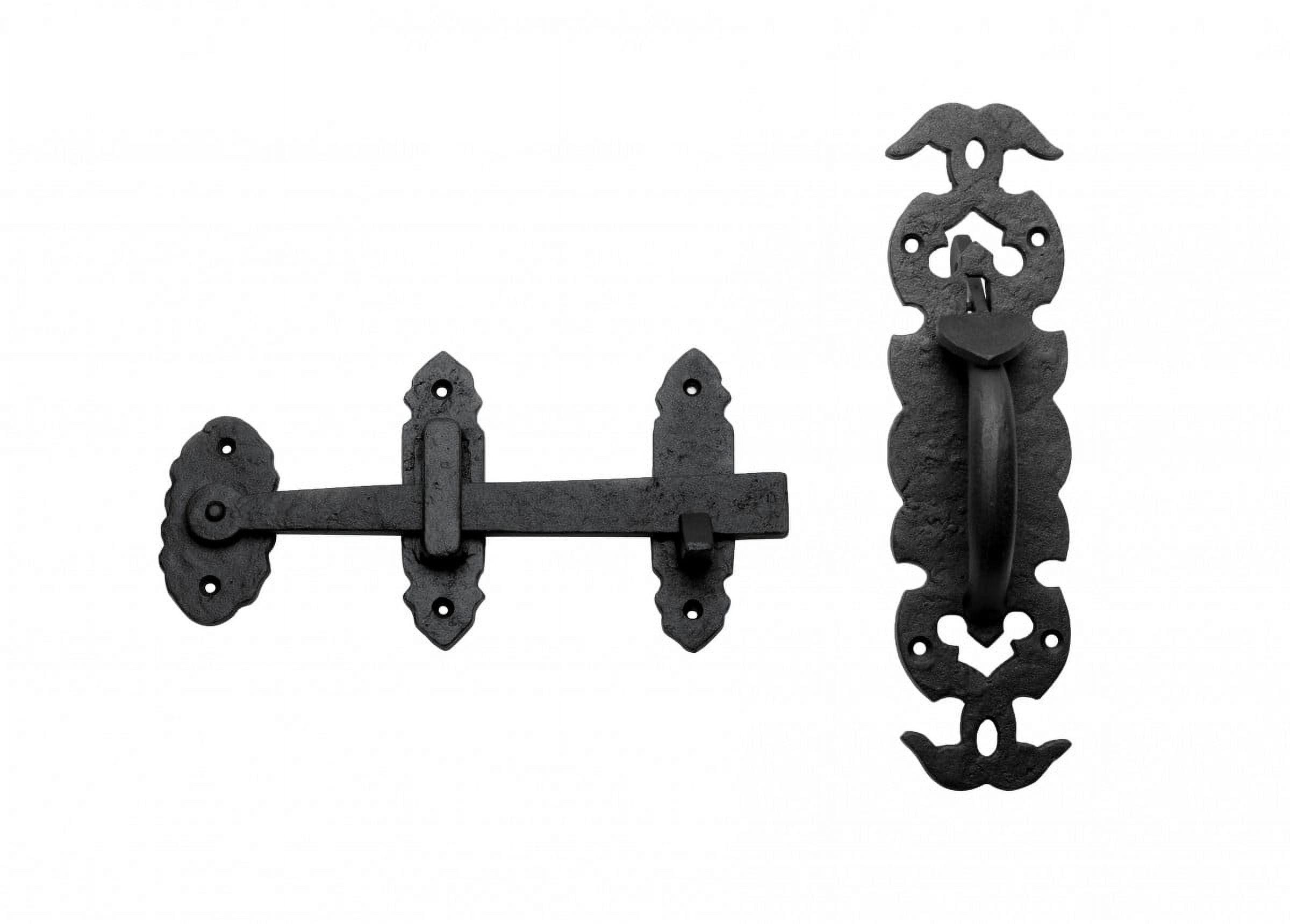 The Renovators Supply Inc. Fence Gate Thumb Latch Lock Rustic Antique Design Light Duty Renovators Supply