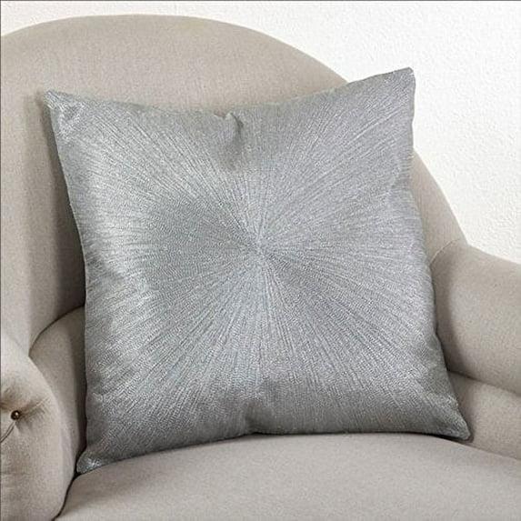 Shimmering Cotton Throw Pillow