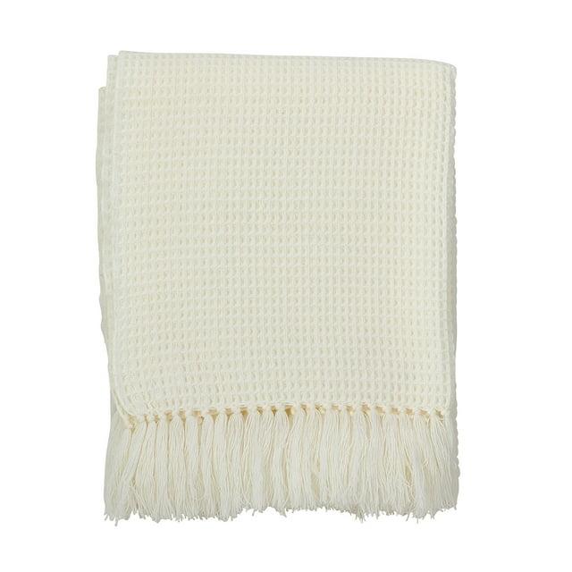 Saro Sevan Collection Hand Woven Throw Blanket