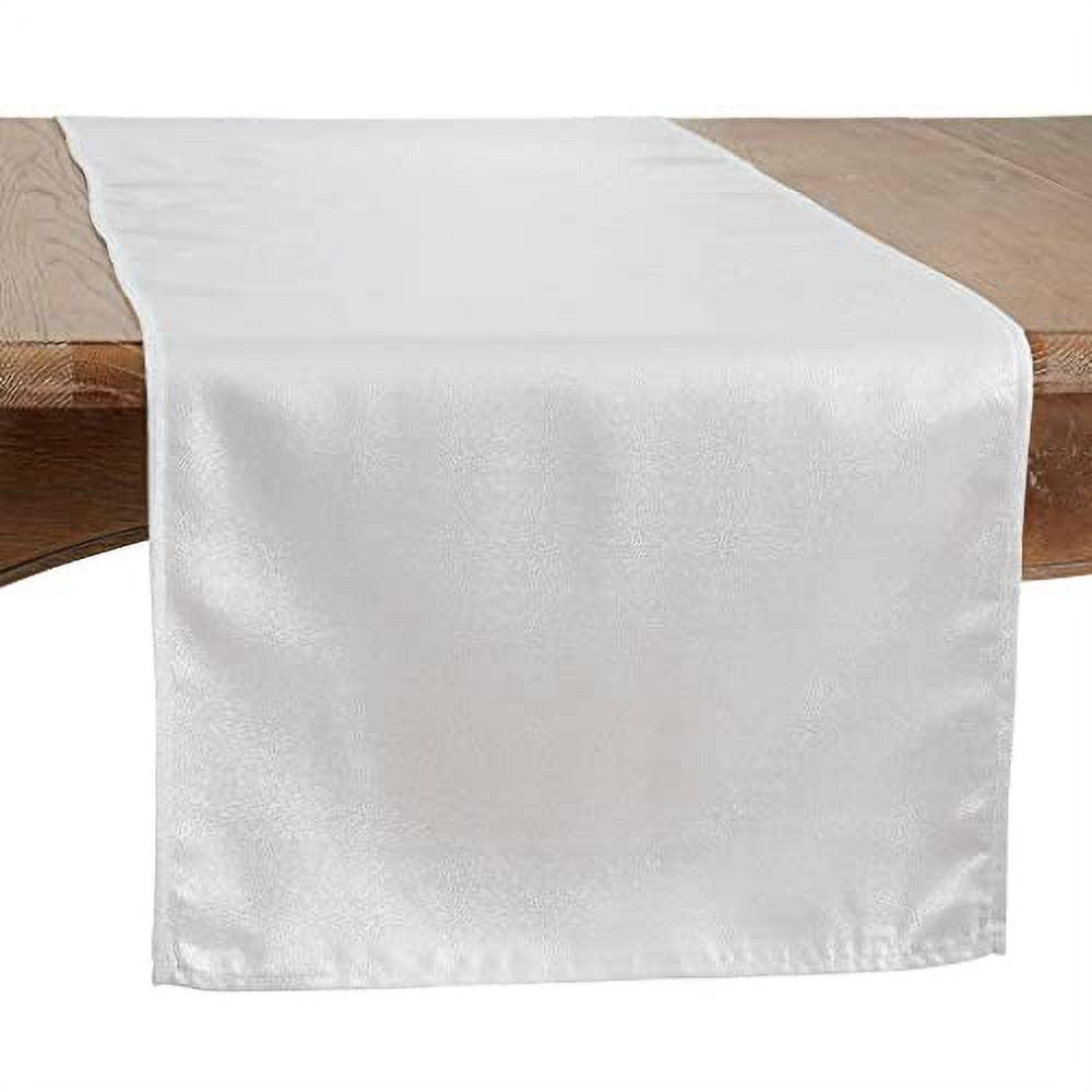 Saro Lifestyle Dining Table Runner With Shimmering Design