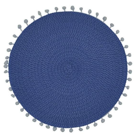 Dakota Fields Harding Brielle Pom Pom 15" Placemat (Set of 4)