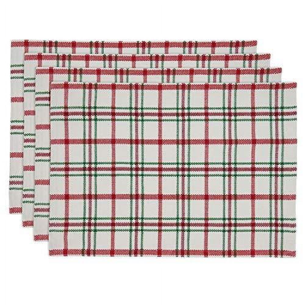 Aomame Cotton Plaid Rectangle Placemat