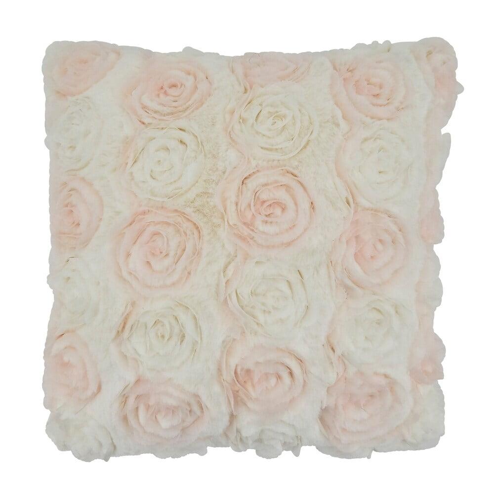 Saro Robbie Hart Collection Appliqued Throw Pillow