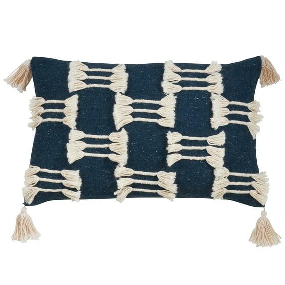 Saro Trois Lignes Collection Boho Tassel Design Pillow, Cover Only & Reviews | Wayfair