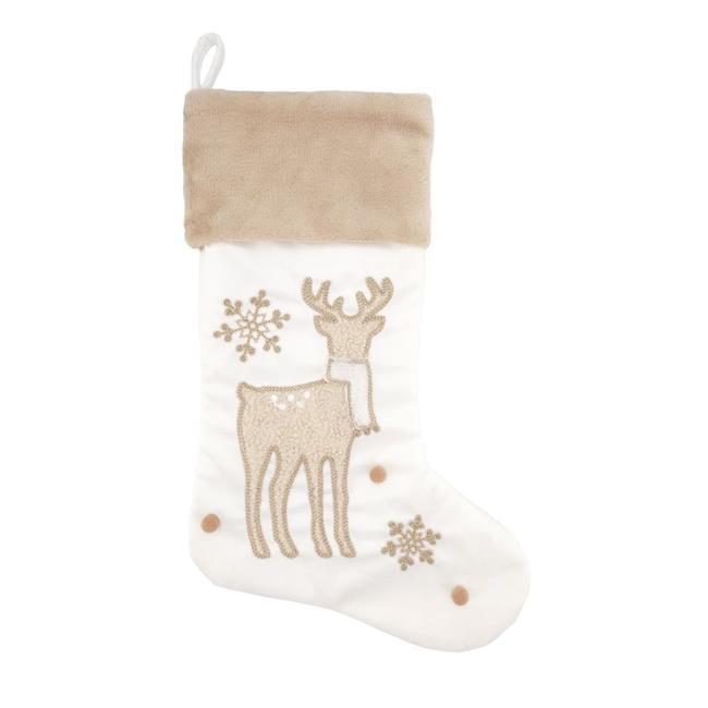 Festive Whimsy Reindeer Stocking