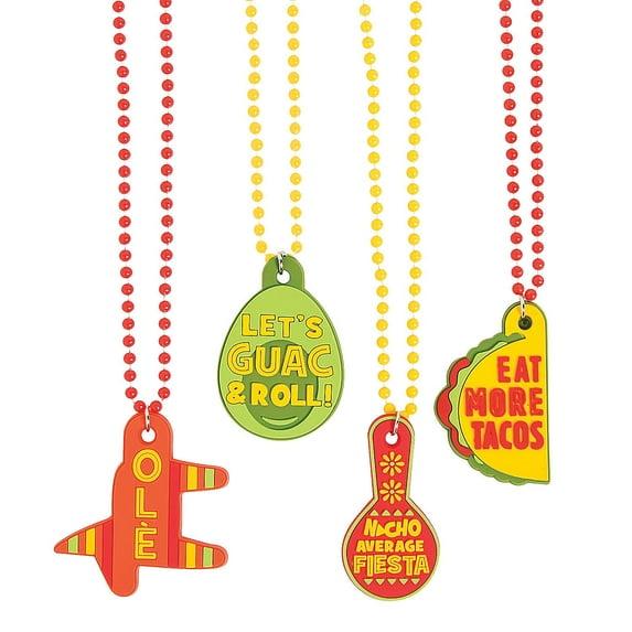 Fiesta Beads W Sayings - Jewelry - 24 Pieces