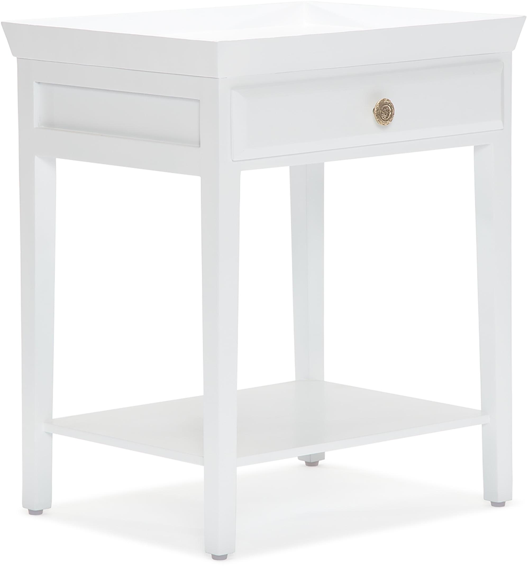 Finch Morris Hampton 2-Tier Bedside Table with Drawer