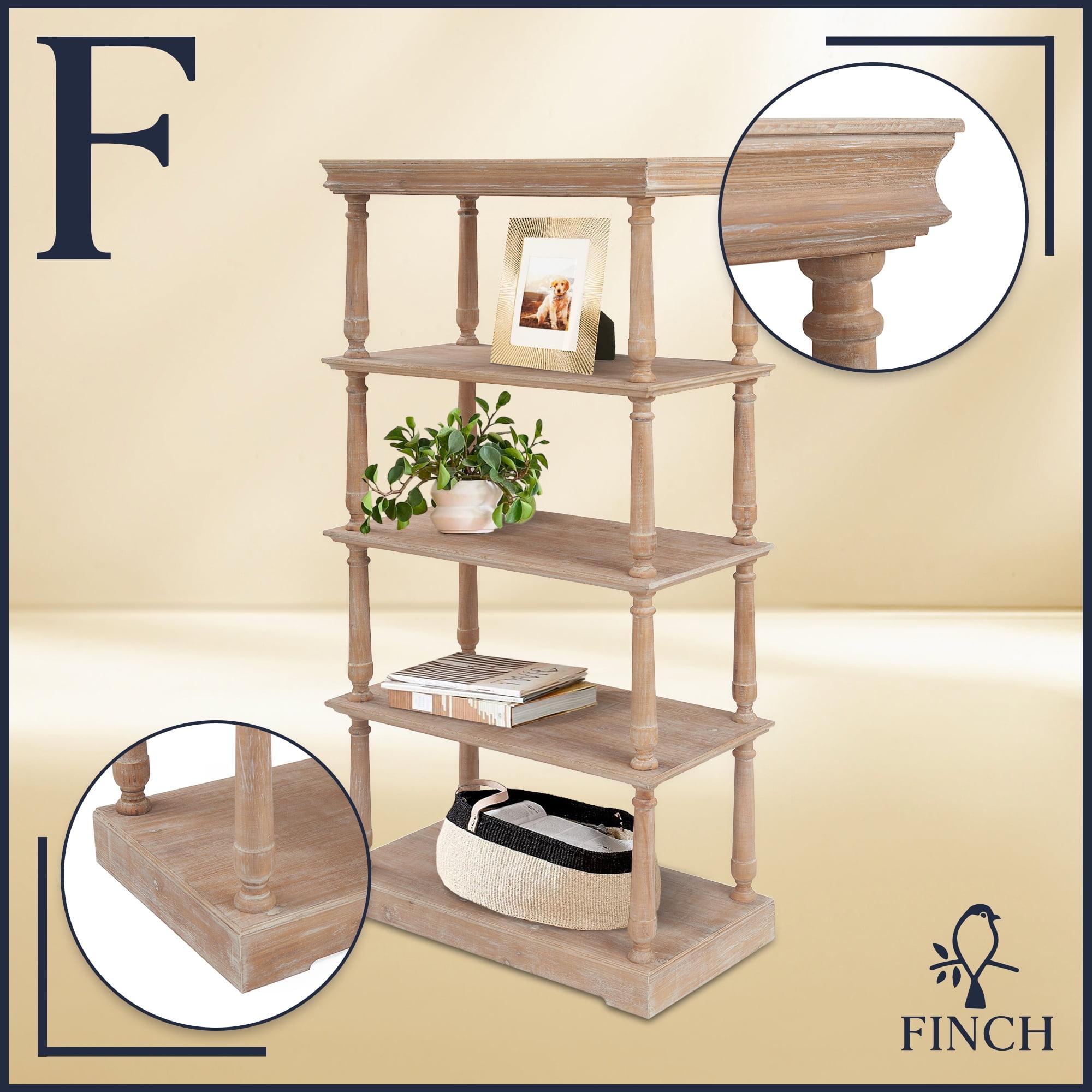 Ludlow Finch 4-Tier Bookshelf