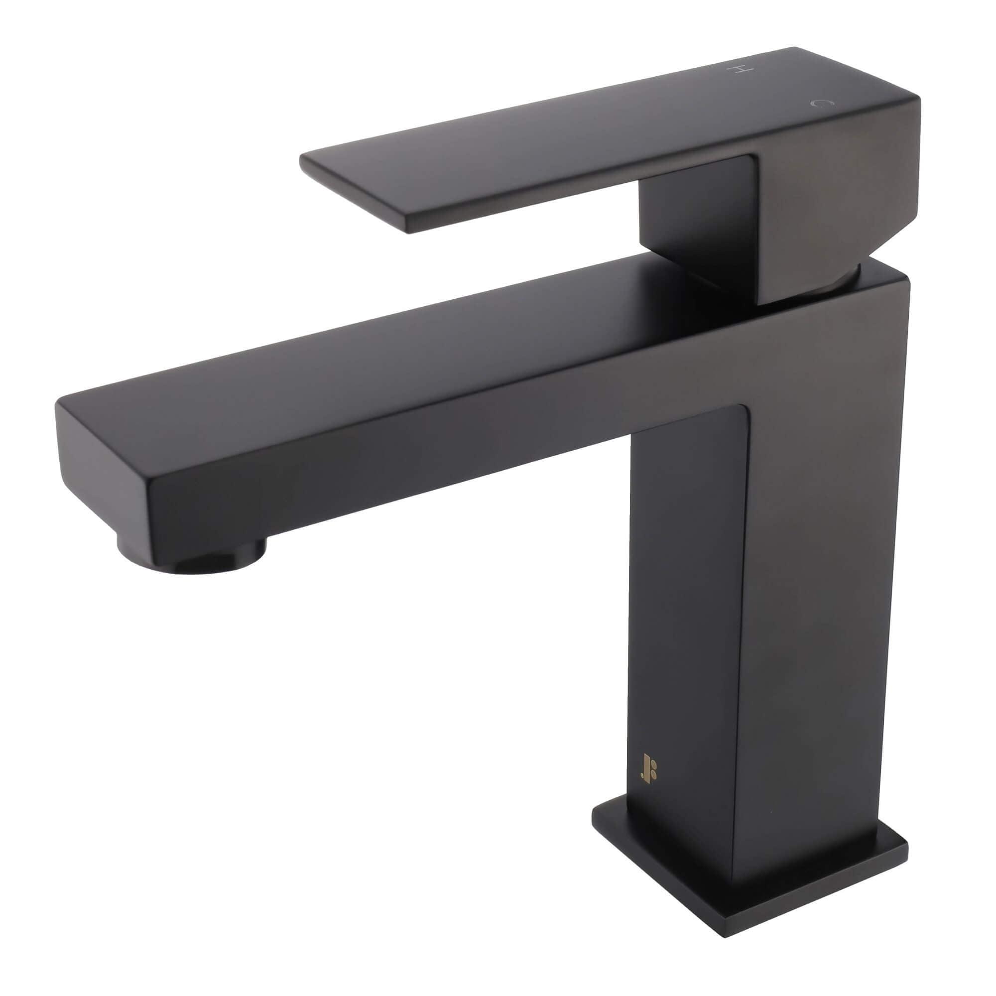 Single Hole Bathroom Faucet with Pop-up Drain and Strainer Basket