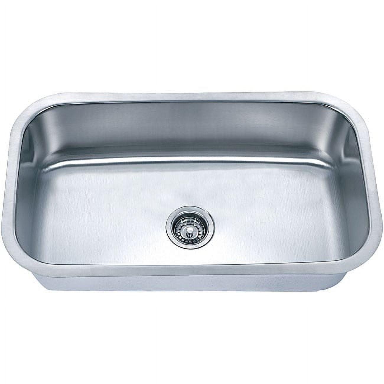 Fine Fixtures 20" Undermount Stainless Steel Single Bowl Sink