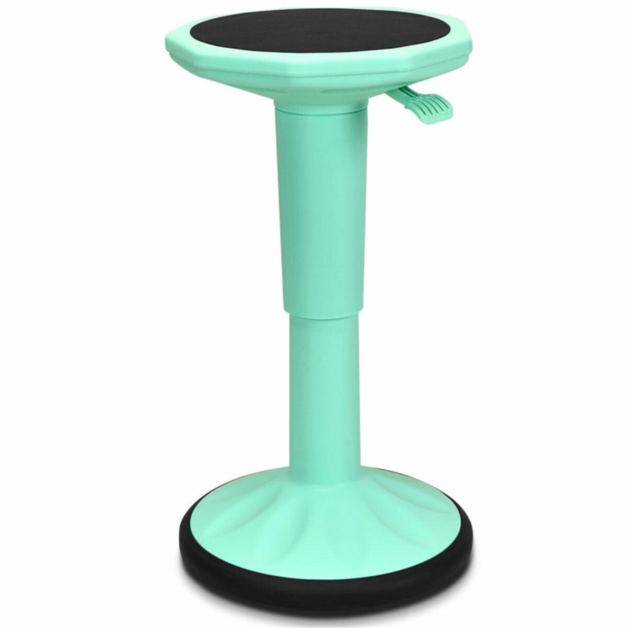 Costway Kids Active Motion Stool Ergonomic Wobble Chair with Adjustable Height Grey/Blue/Black/Mint green/White