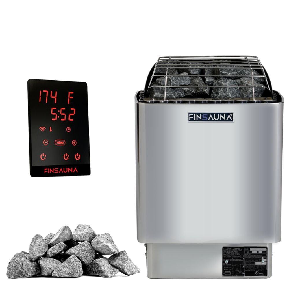 Finsauna PH450 4.5kW Stainless Steel Sauna Heater with Digital Wi-Fi Control