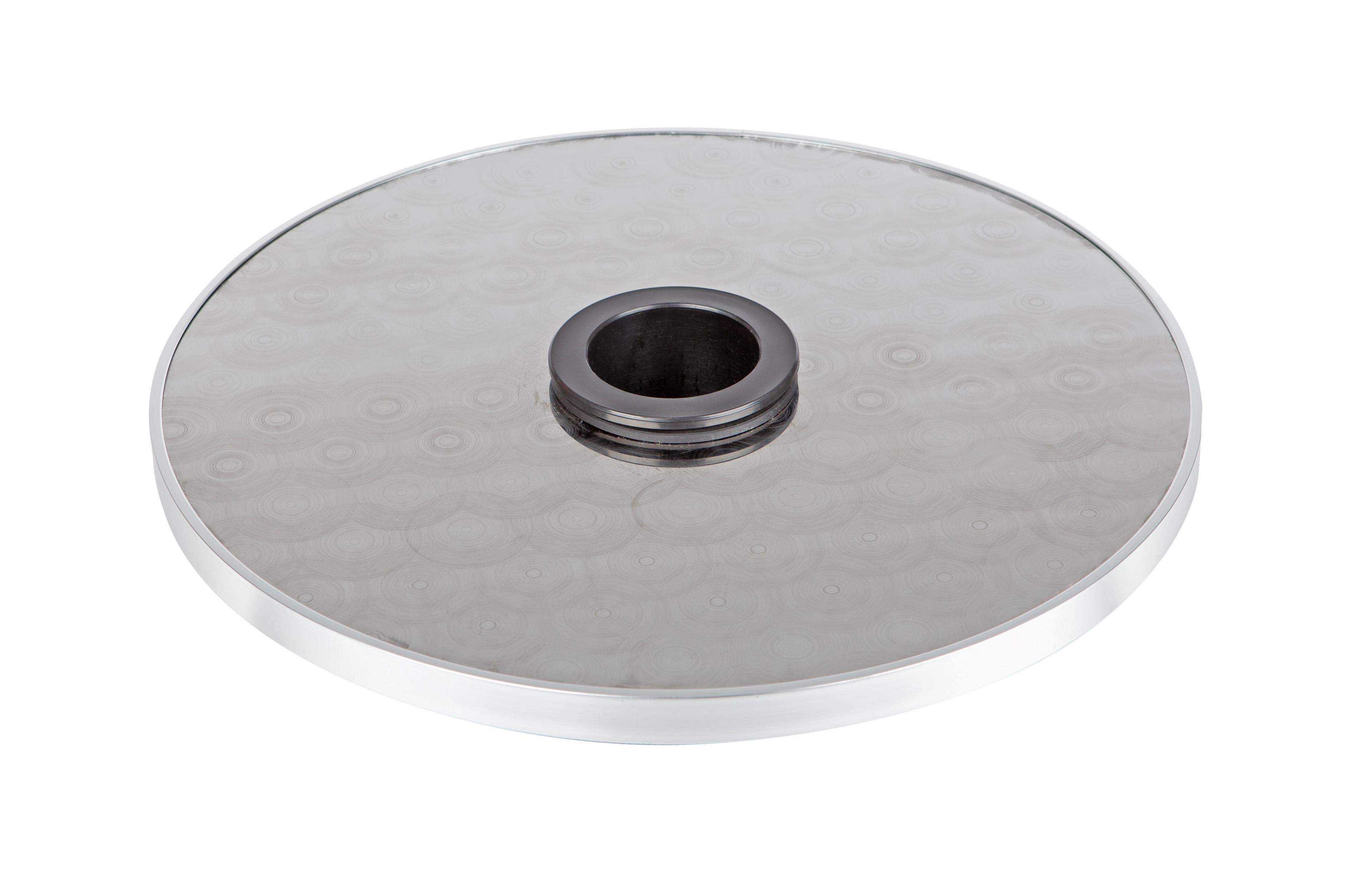 Fire Sense Fire Sense Adjustable Table for Patio Heater Stainless Steel Construction, Fits heaters with 2-1/2” Diameter Posts-16" Diameter