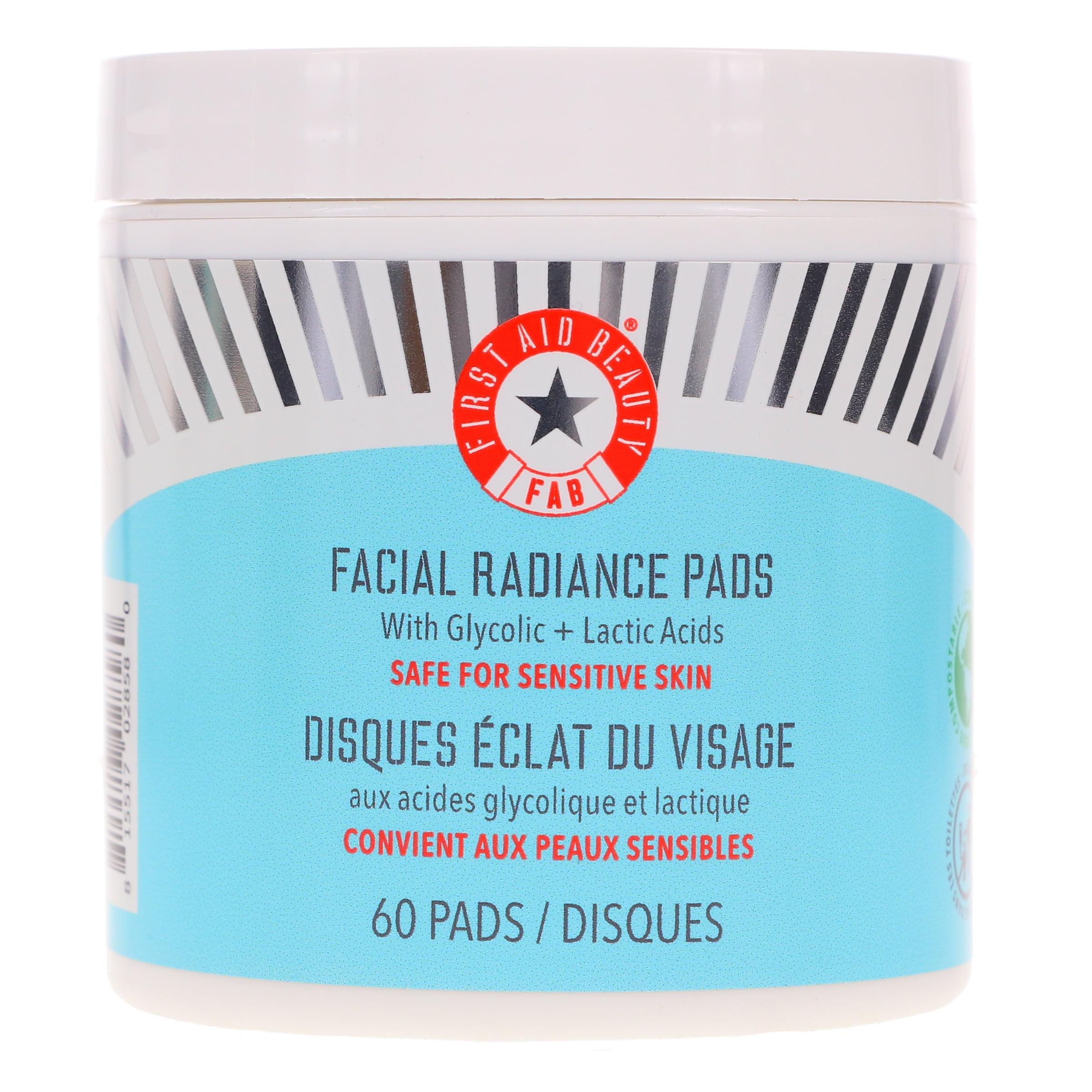 FIRST AID BEAUTY Gentle Exfoliating Facial Pads for Sensitive to Normal Skin - Fragrance-Free - 60ct - Ulta Beauty