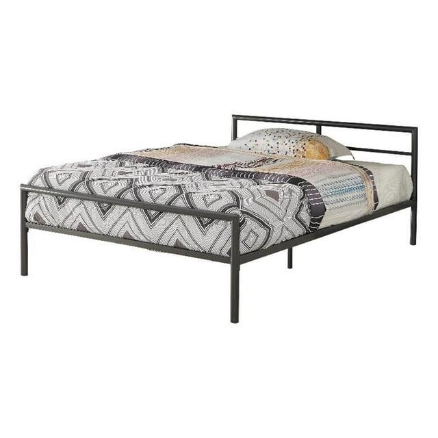 Kirby Kha Fisher Open Frame Bed Gunmetal