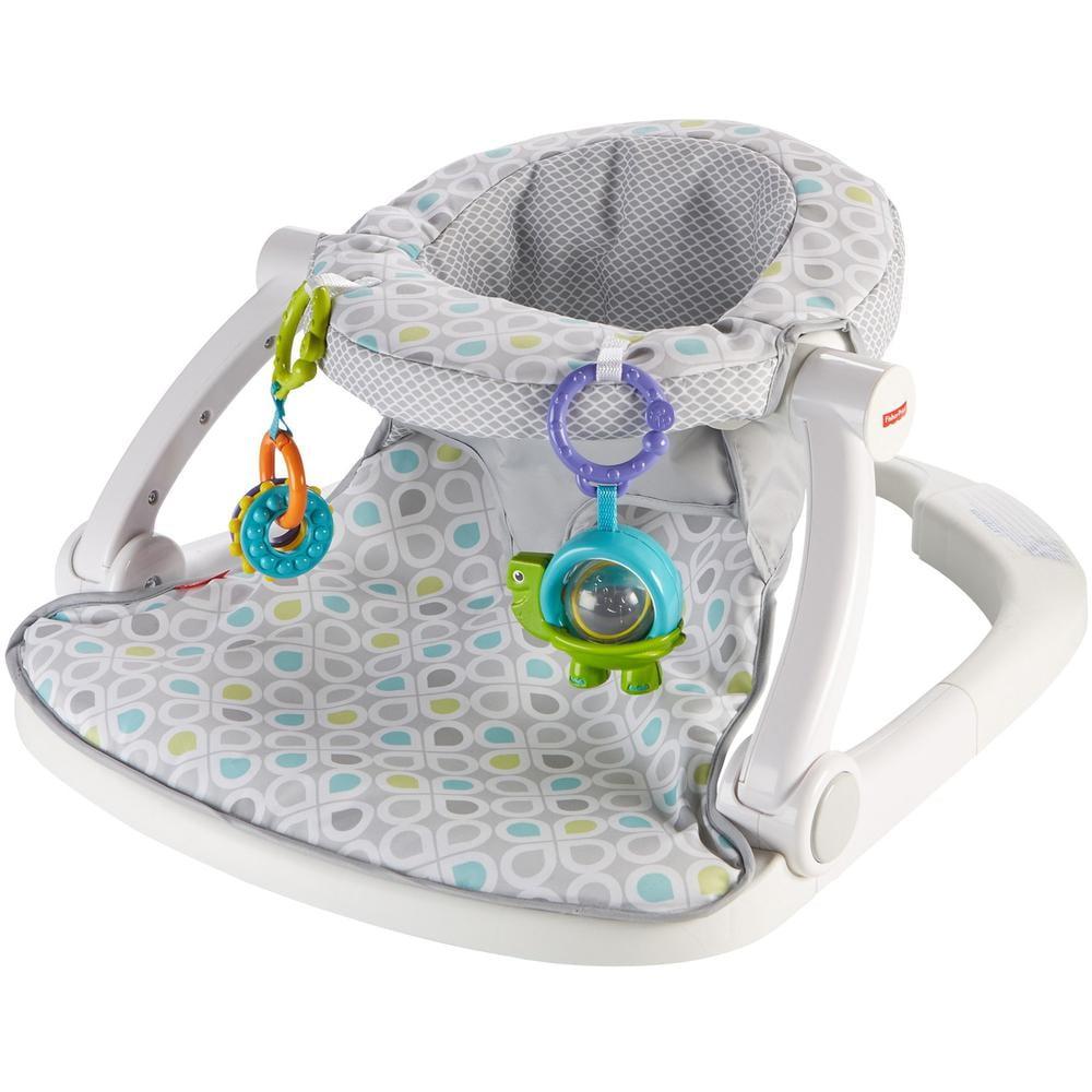 Portable Turtle-y Cute Fabric Floor Seat with Machine Washable Pad