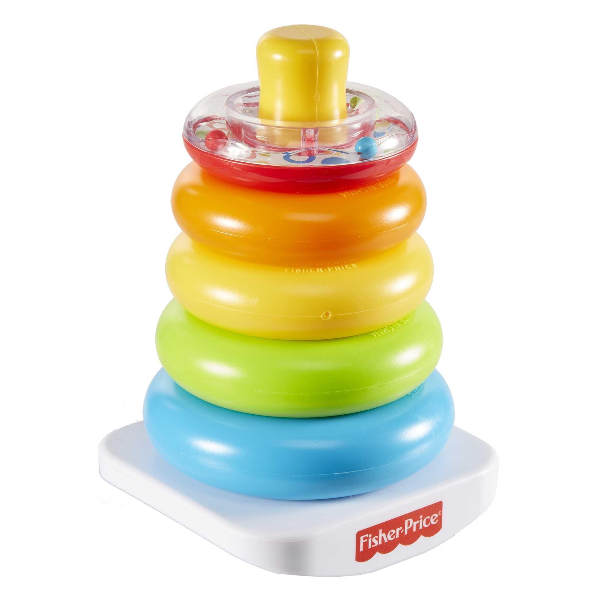 Fisher-Price Rock-a-Stack Sleeve Infant Stacking Toy