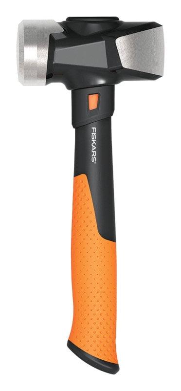 Fiskars IsoCore 3 lb Steel Club Hammer 11 in. Steel Handle