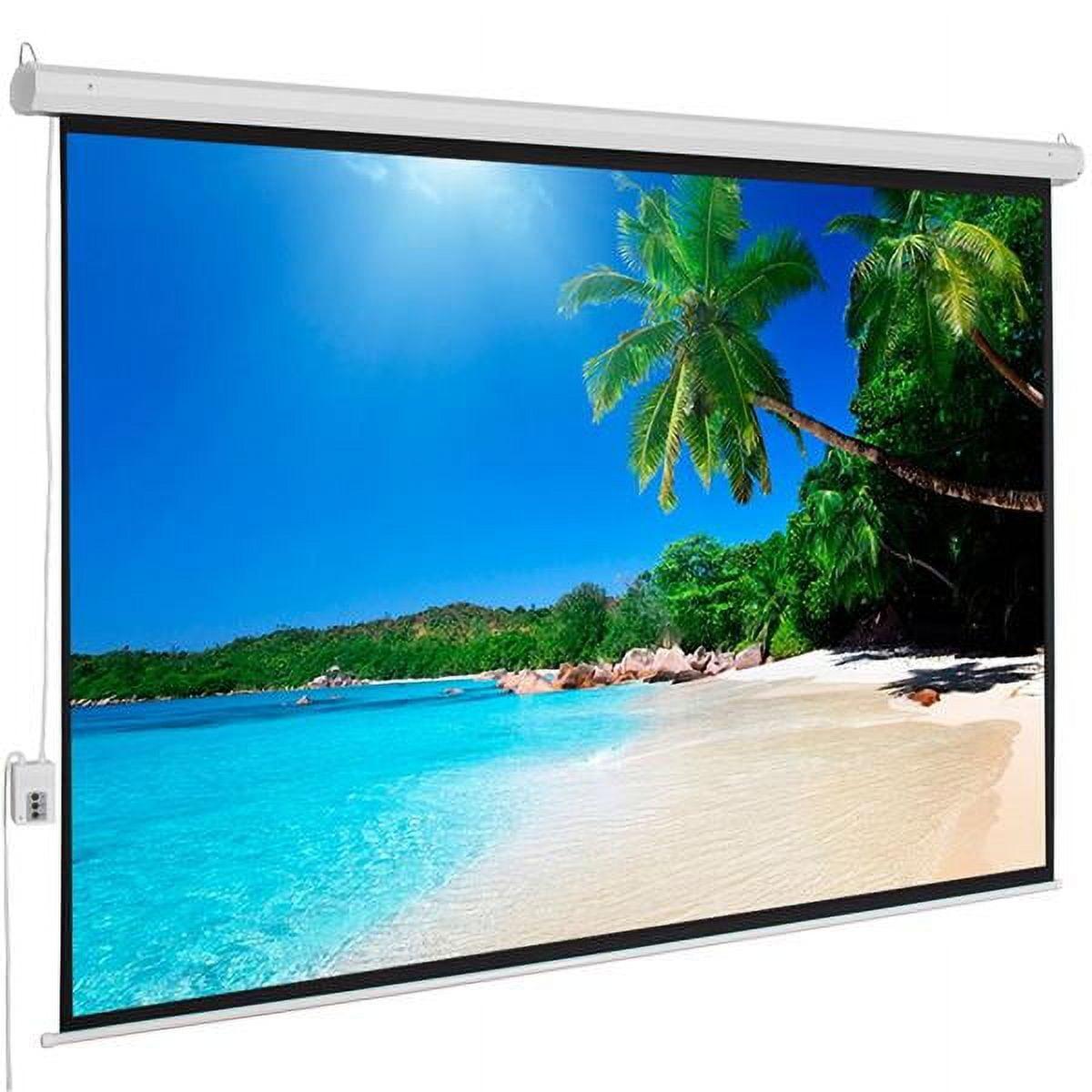 Zimtown 4:3 Electric Projector, 100"
