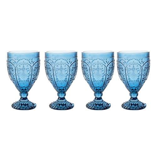 Fitz and Floyd Trestle 12 oz. Water Goblet (Set of 4)