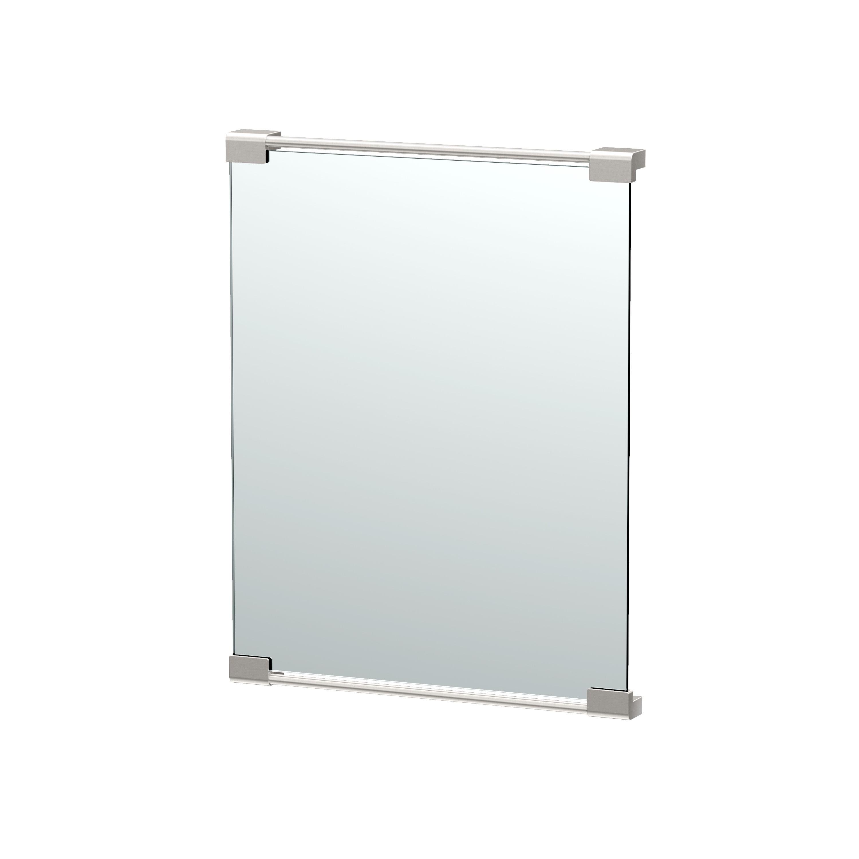 Wall Mount Décor Mirror | Rectangle Bathroom Vanity Mirror, Mount Landscape or Portrait