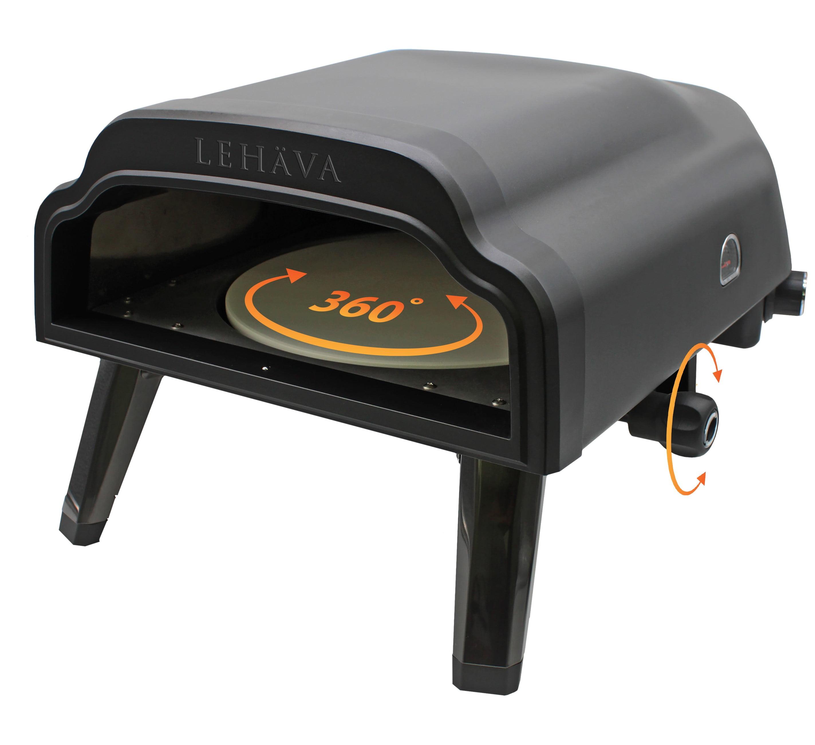 Flame King Flame King LEHAVA 14-inch Portable Outdoor Propane Pizza Oven for Camping and Outdoor Cooking