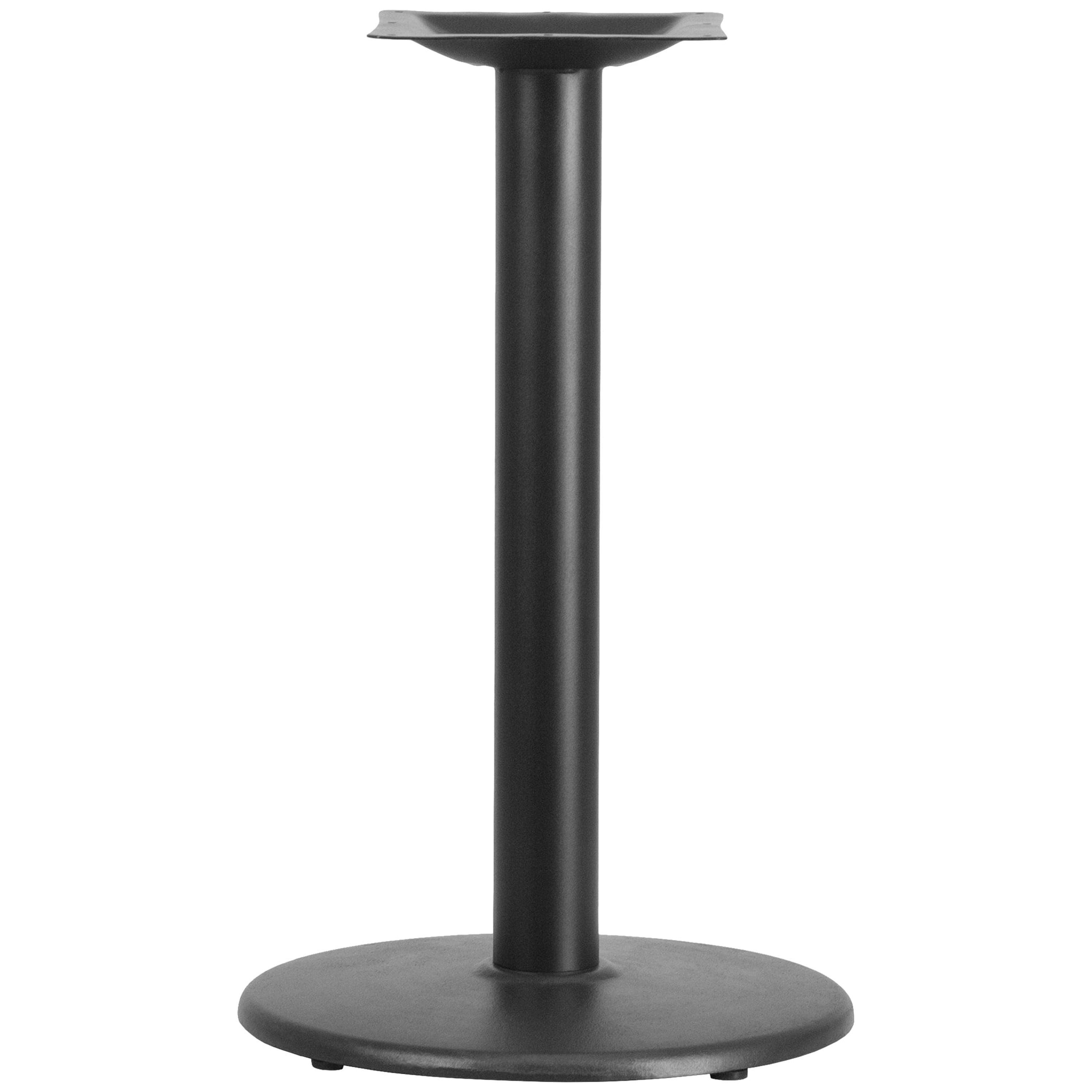 Black Cast Iron 30'' Dining Height Table Base