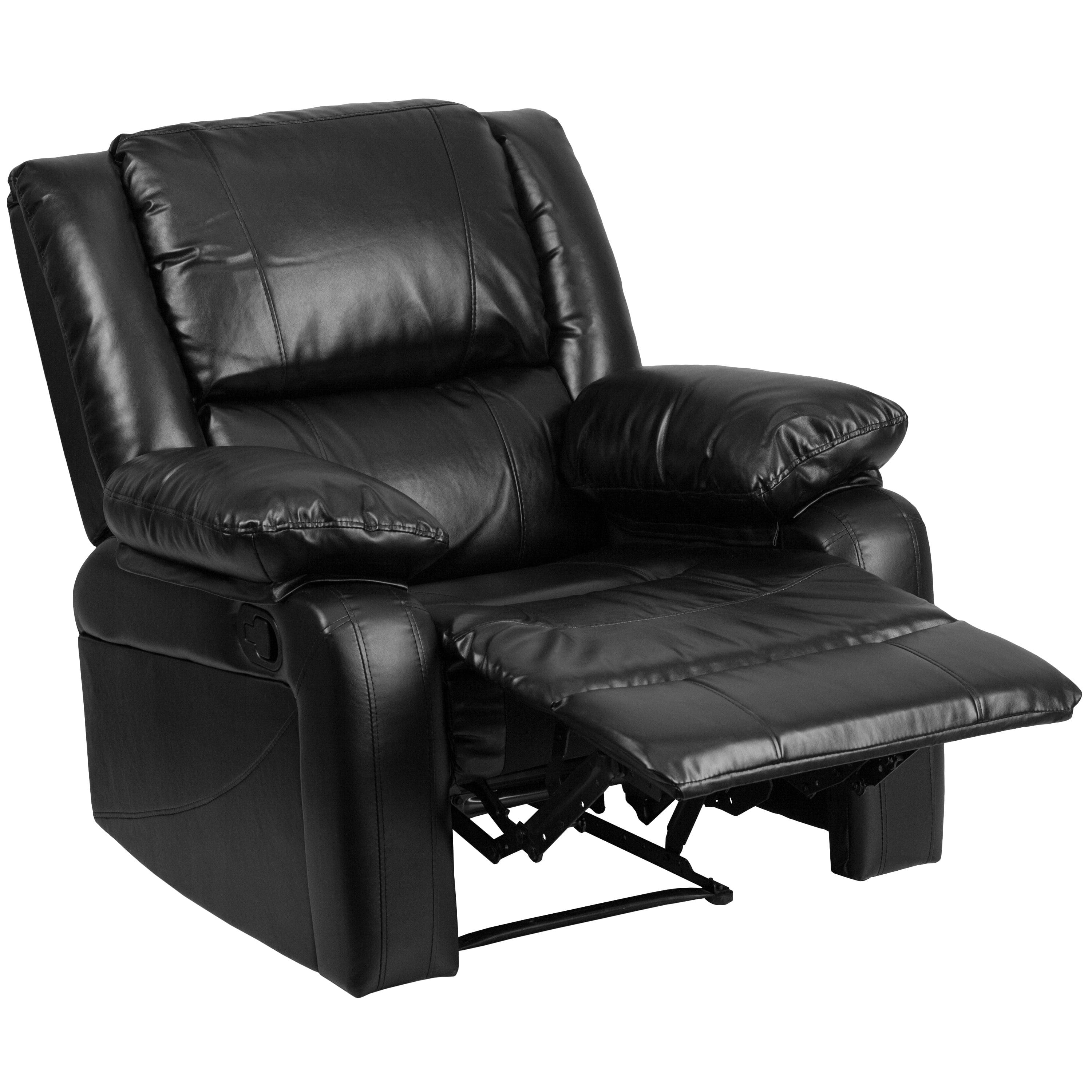 Flash Furniture Harmony Series Black LeatherSoft Recliner