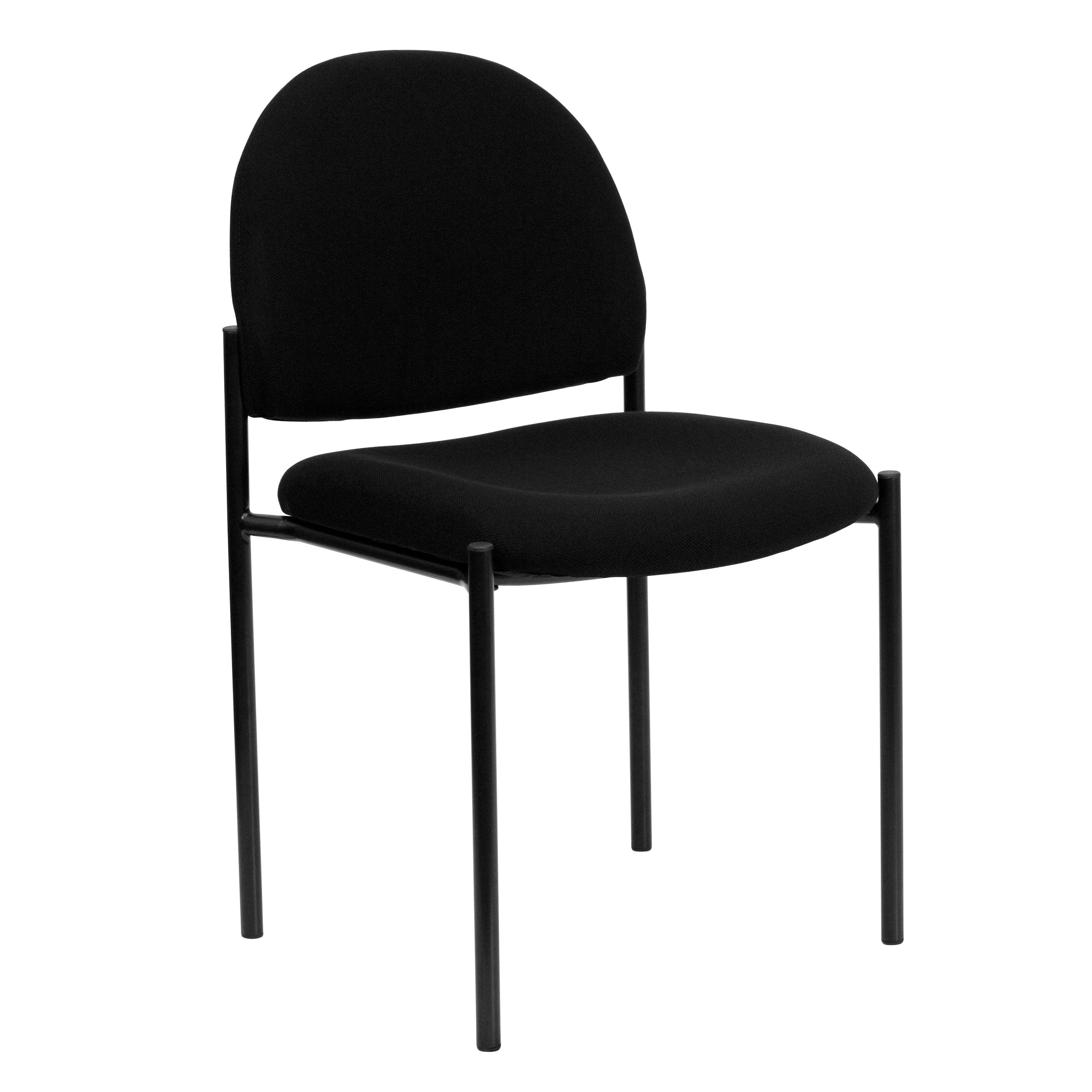 Prather Stackable Steel Ergonomic Side Reception Chair by Flash Furniture