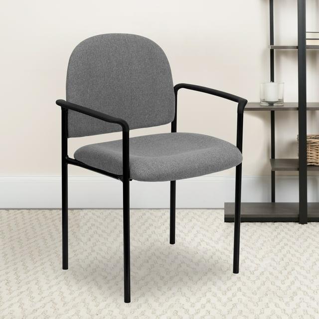 Flash Furniture Prather Tania Comfort Vinyl Upholstered Stackable Side Reception Chair by Flash Furniture