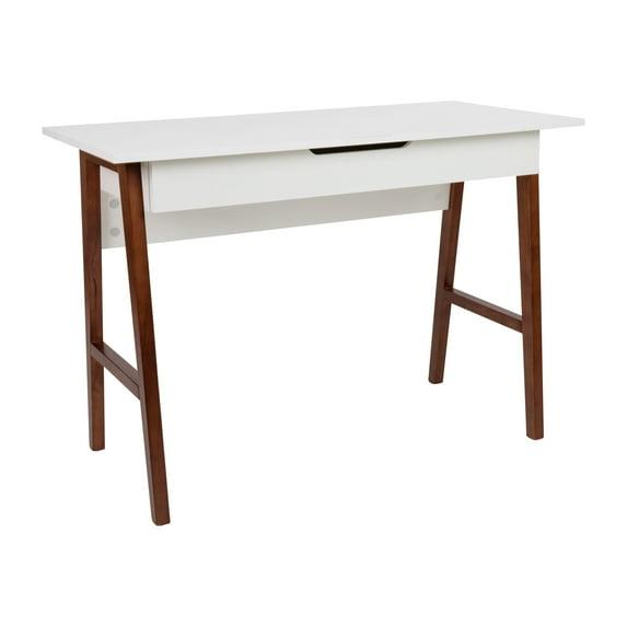 Zipcode Design™ Ferebee Home Office Writing Computer Desk with Drawer - Table Desk