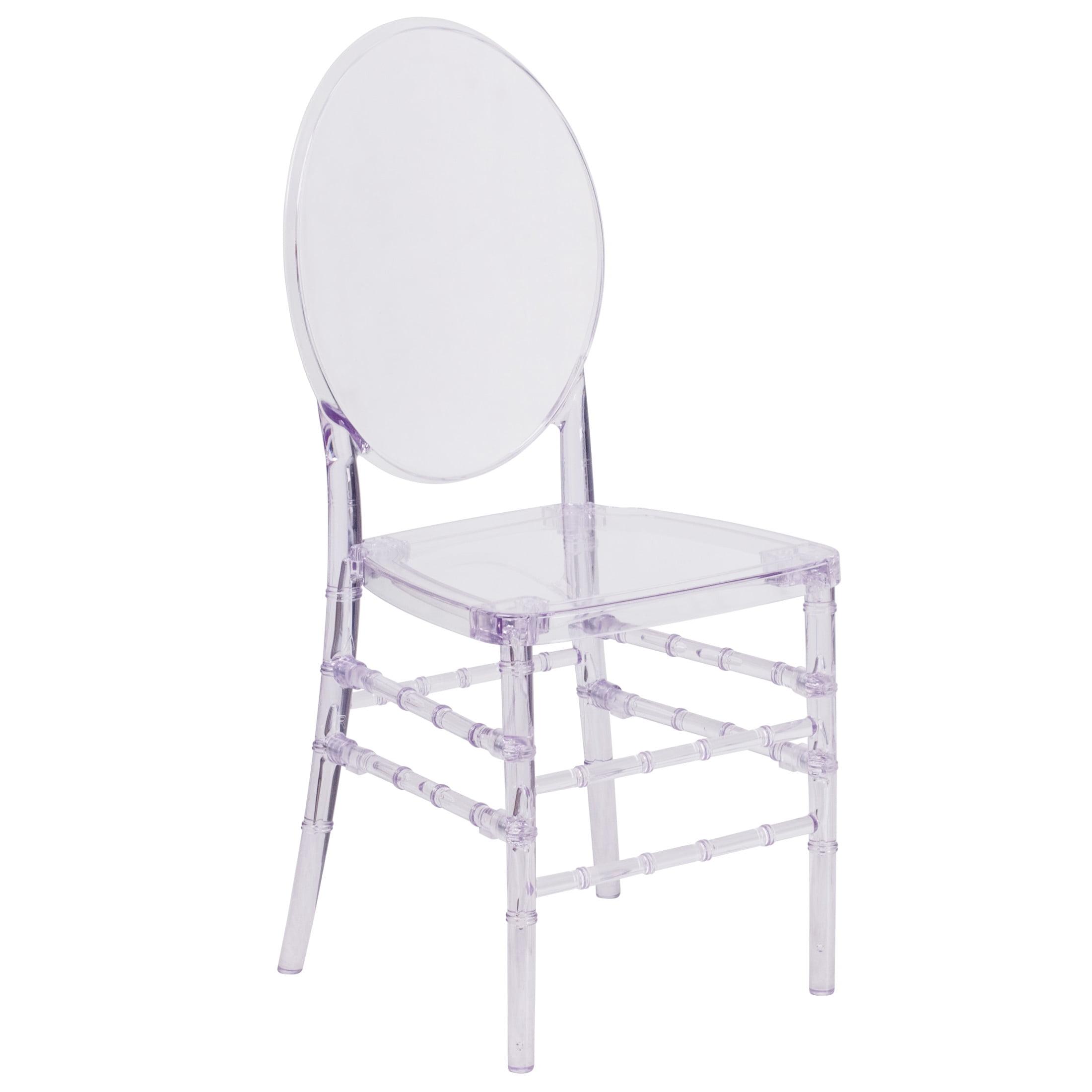 Flash Furniture Flash Elegance Crystal Ice Stacking Florence Chair