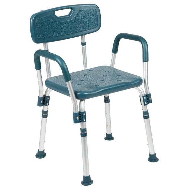 Jane 300 Lb. Capacity Quick Release Back & Arm Shower Chair