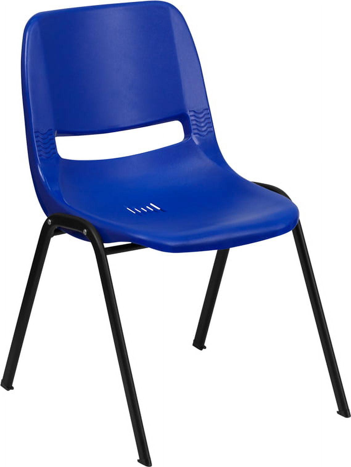 HERCULES Series 440 lb. Capacity Kid's Ergonomic Shell Stack Chair with 14" Seat Height