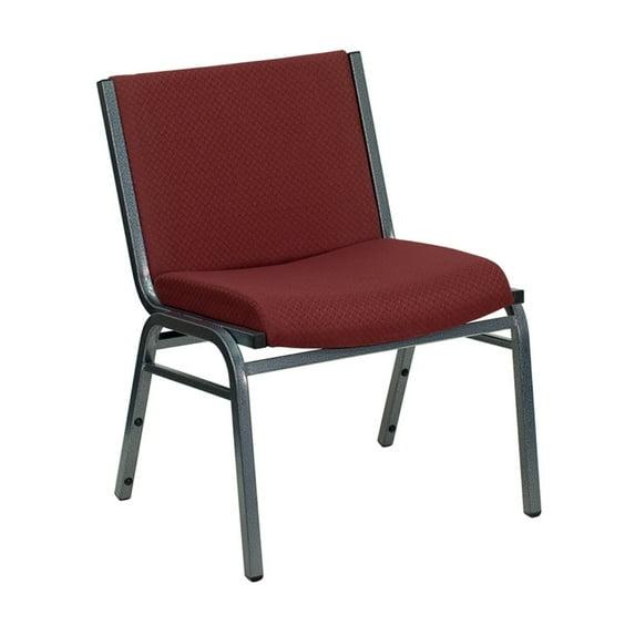 Flash Furniture HERCULES Series Big & Tall 1000 lb. Rated Burgundy Fabric Stack Chair