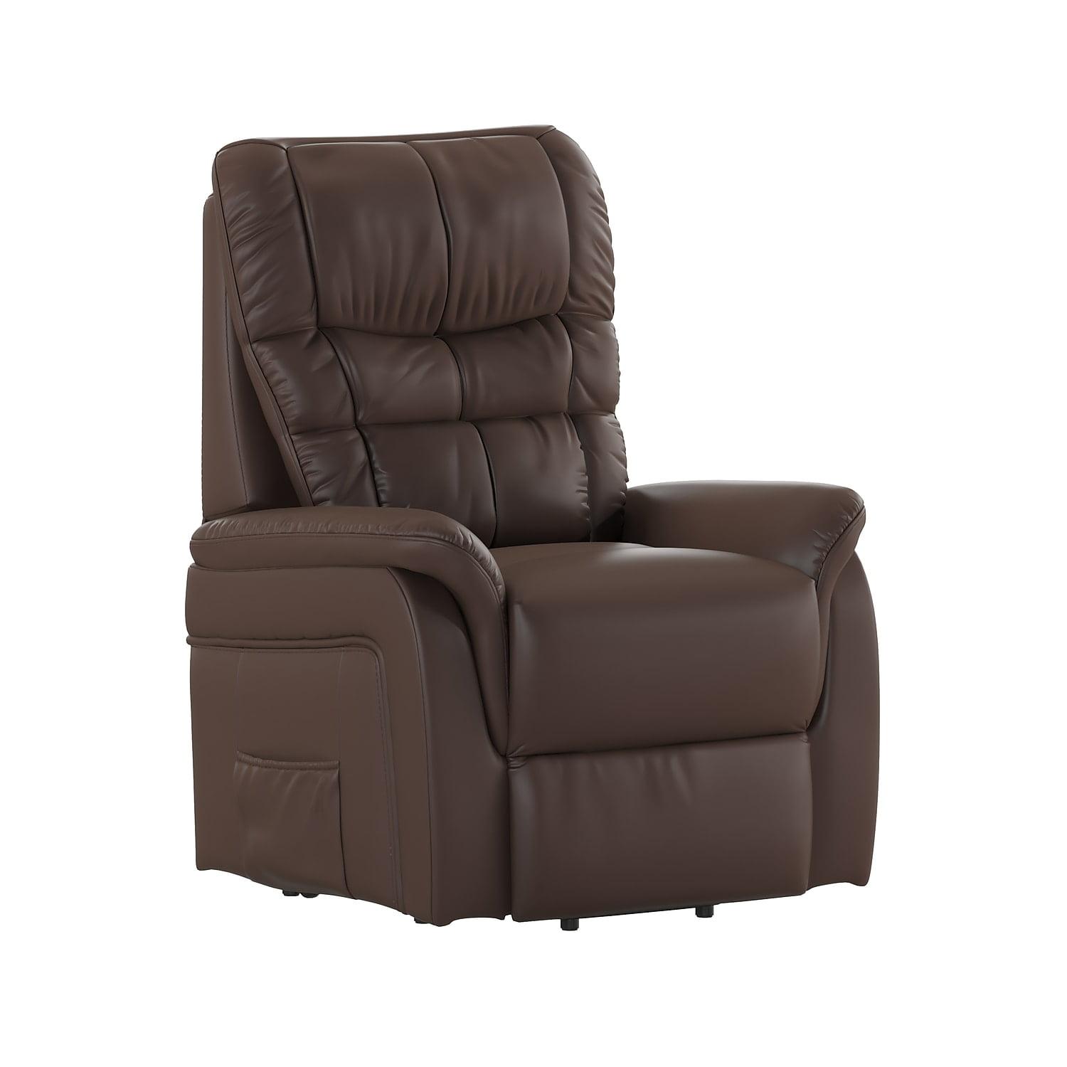 Flash Furniture Bonnevie Electric Remote Powered Eldery Lift Recliner