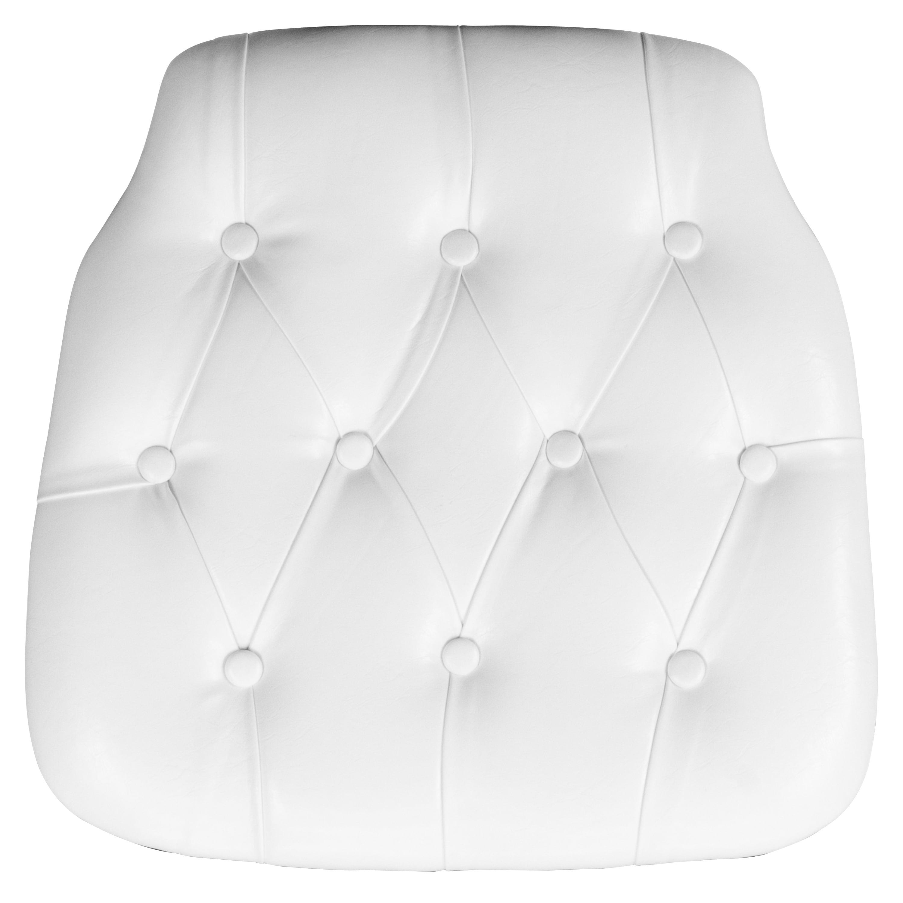 Chiavari Hard Tufted Vinyl Chiavari Chair Cushion - Event Accessories